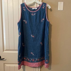 Bleu Bayou 100% Cotton Dress